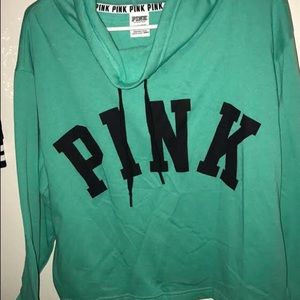 Thin pink sweatshirt